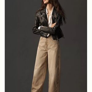 HUDSON BAILEY HIGH-RISE RELAXED BARREL JEANS size 27(fit like a size 29)